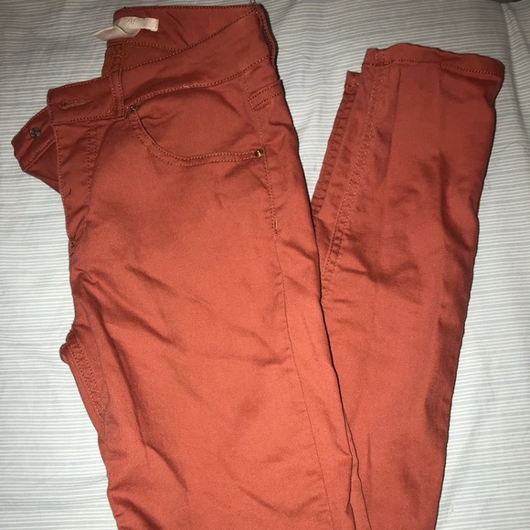 Orange/Rust skinny pant | H&M - Picture 1 of 4